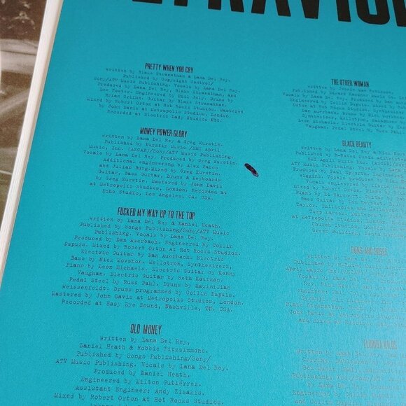 Lana Del Rey  Ultraviolence (2-LP) Black Vinyl - Picture 3 of 7